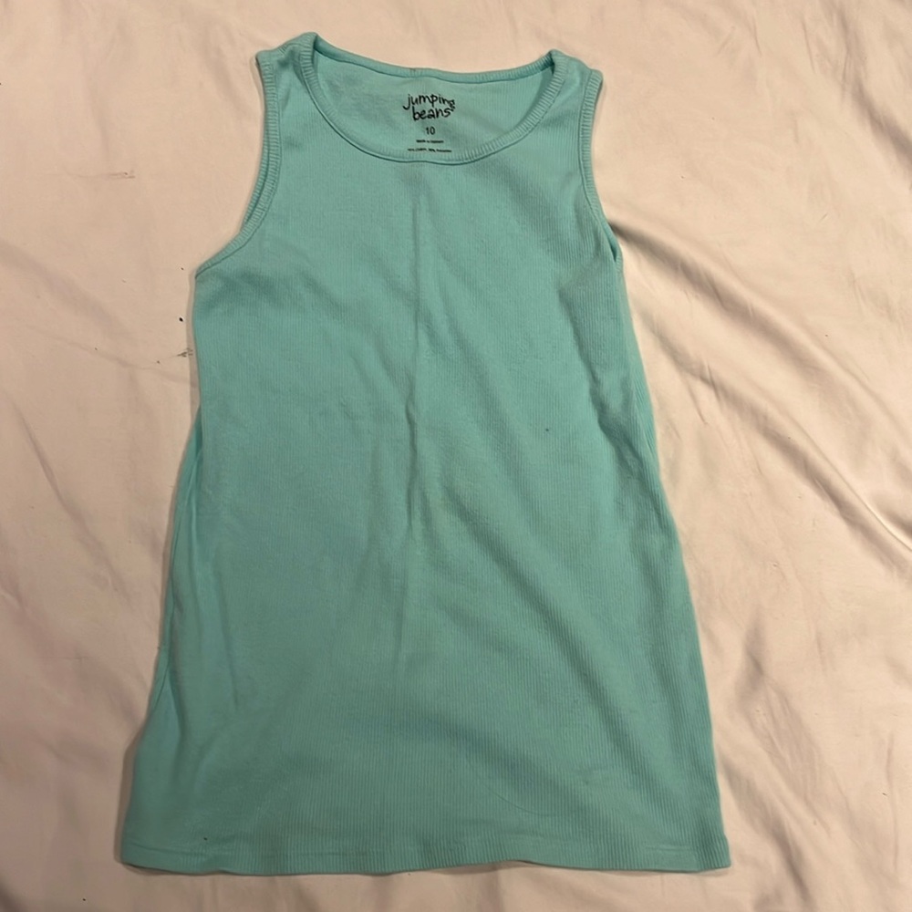 Teal tank top for sale!